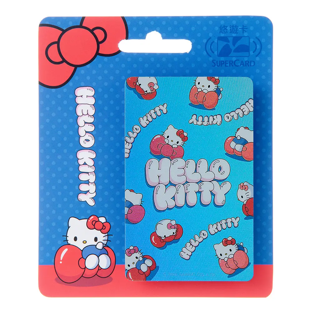 Hello Kitty的小日子SuperCard悠遊卡/ 玩趣蝴蝶結【委託代銷】