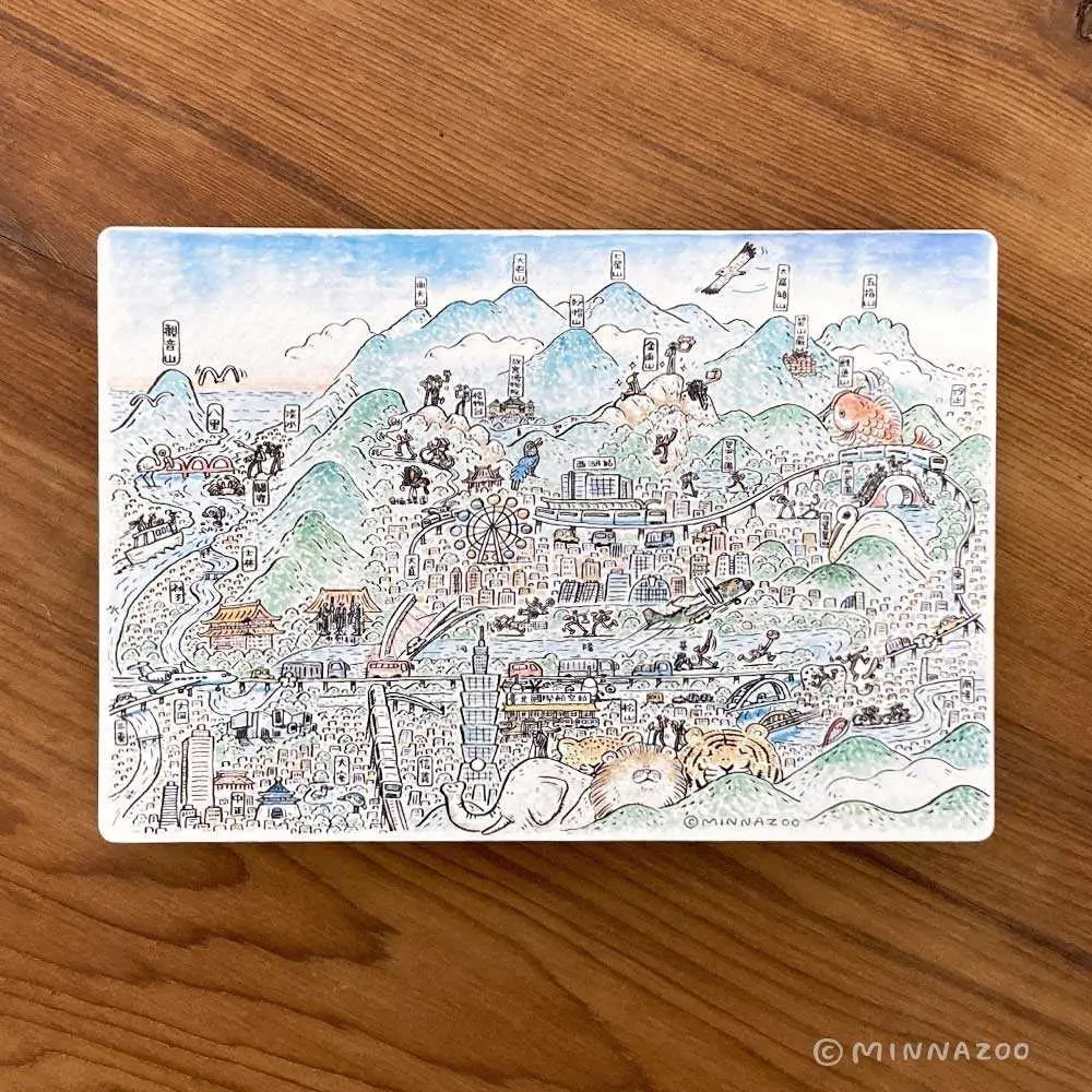MINNAZOO明信片/ Taipei