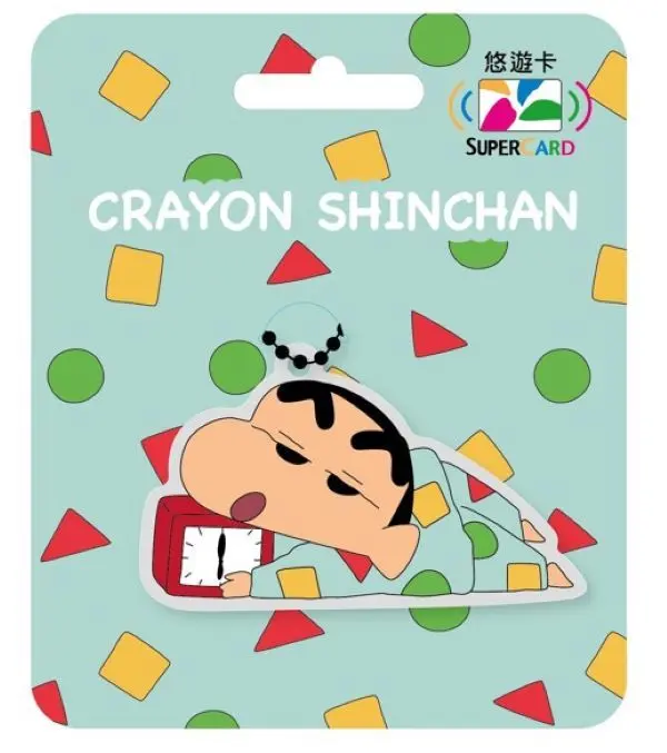 蠟筆小新壓克力造型SuperCard悠遊卡/ 不想起床【委託代銷】