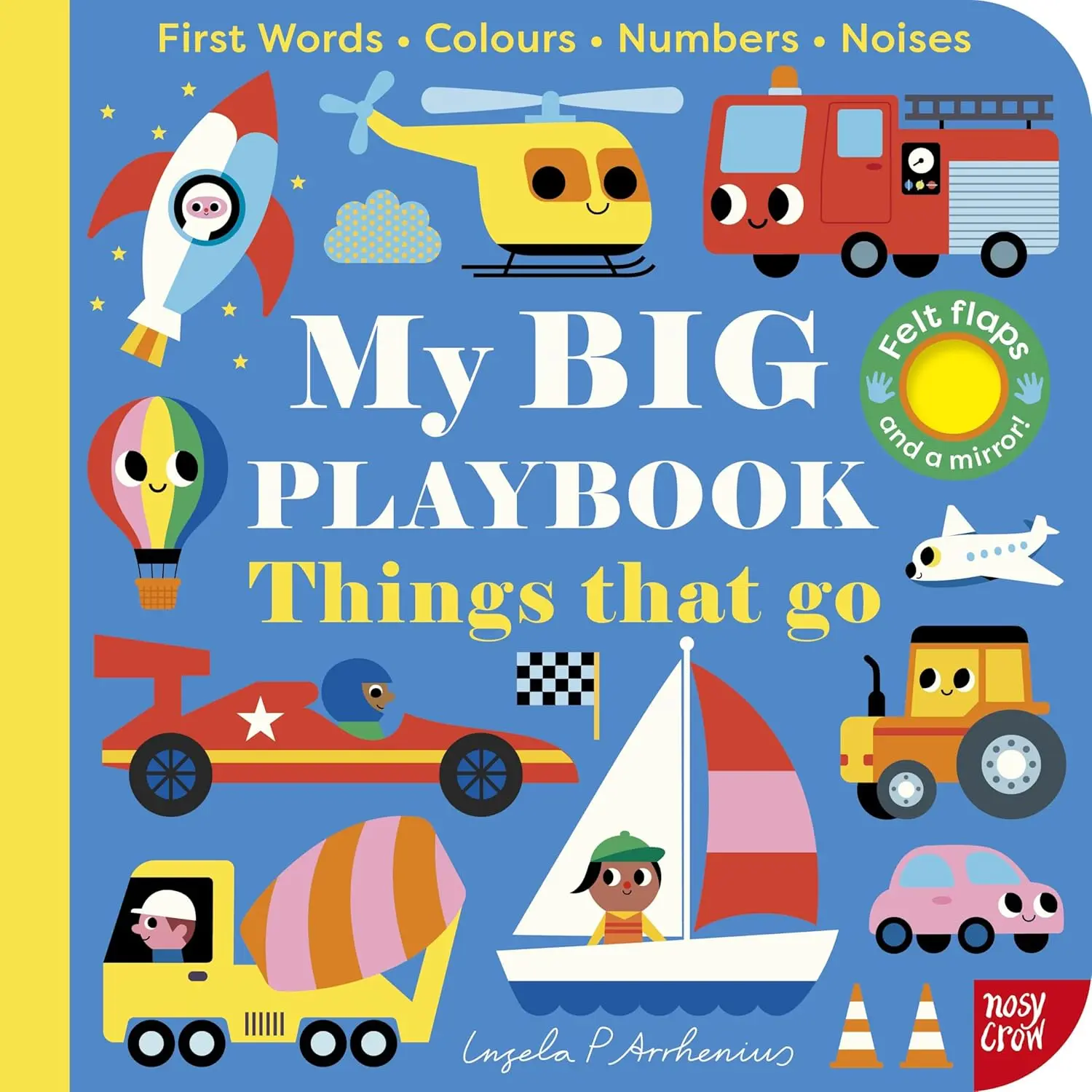小小車迷最佳禮物➤My Big Playbook Things That Go (+QR code音檔)