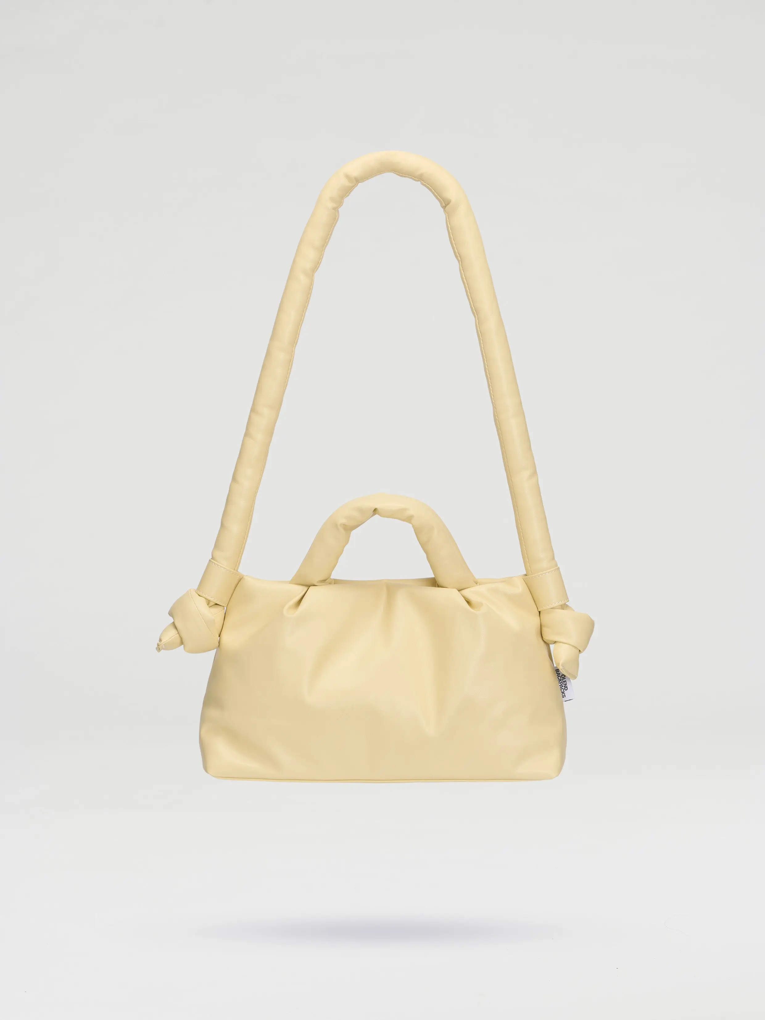 西班牙ÖLEND植鞣皮革斜背包/ Mini Ona Vegan Leather Bag/ 迷你/ 奶油黃