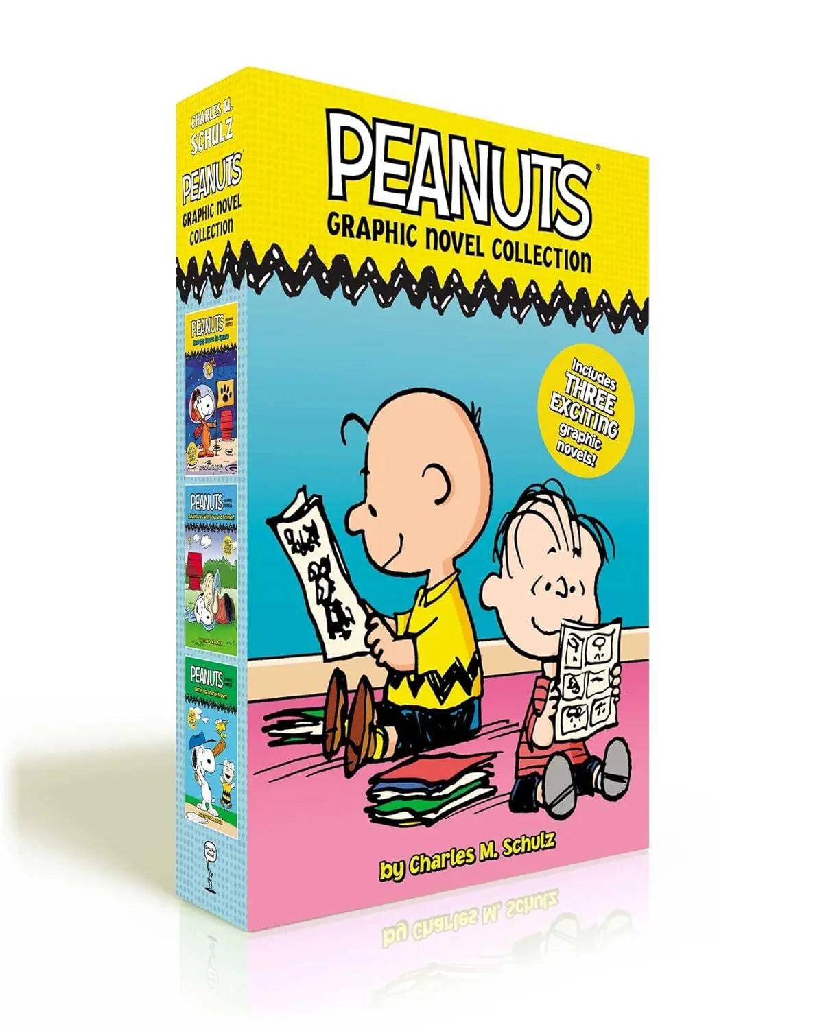 Peanuts Graphic Novel Collection Boxed Set (3冊合售)