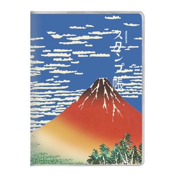 日本 TOCONUTS 集章本/ 浮世繪/ 紅富士
