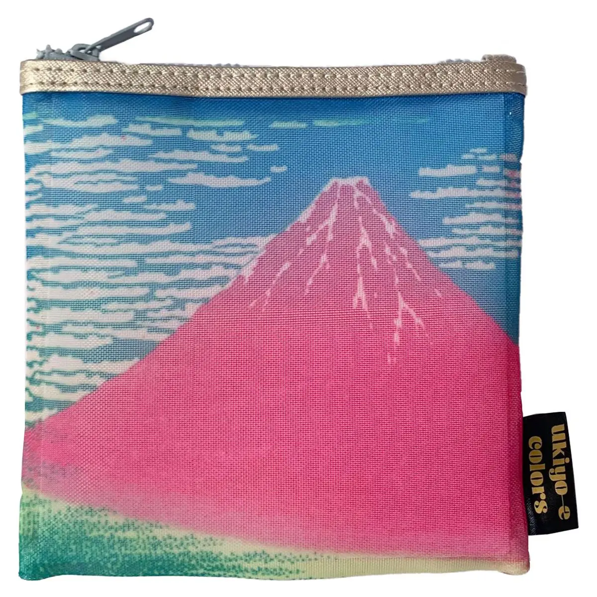 【誠品獨家】日本 APJ Ukiyoe-colors 網狀收納袋/ 北齋/ 富士