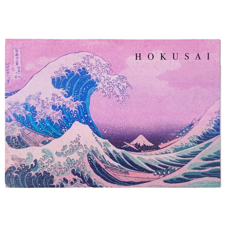 【誠品獨家】日本 APJ Ukiyoe-colors 單張貼紙/ 北齋/ 浪