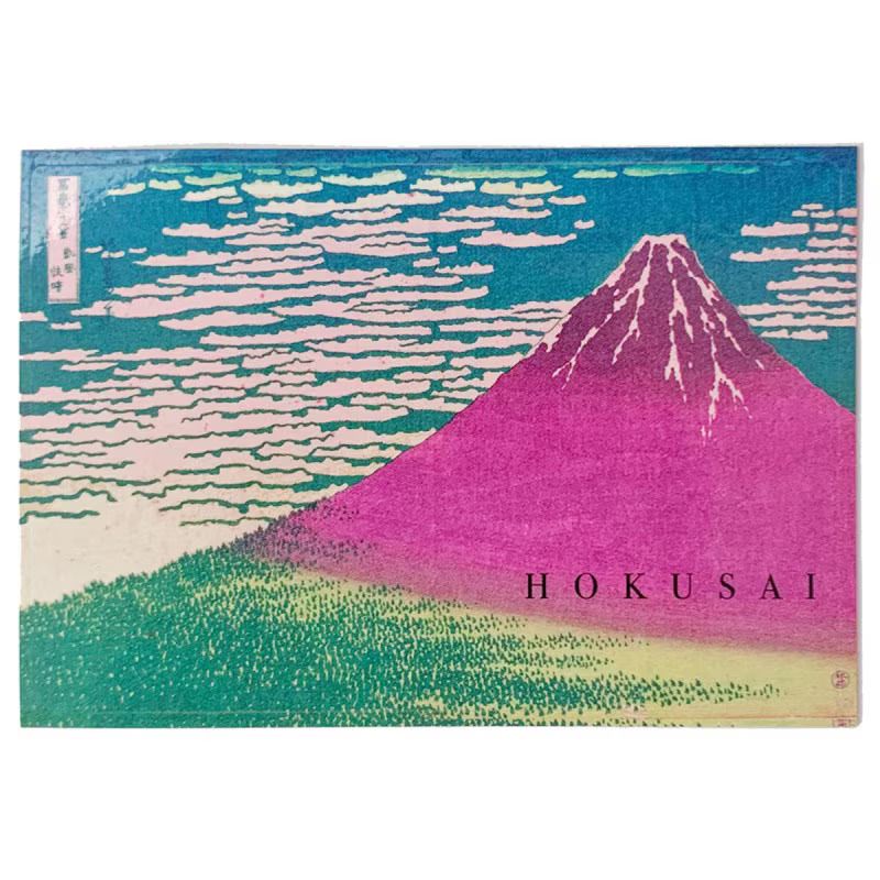 【誠品獨家】日本 APJ Ukiyoe-colors 單張貼紙/ 北齋/ 富士