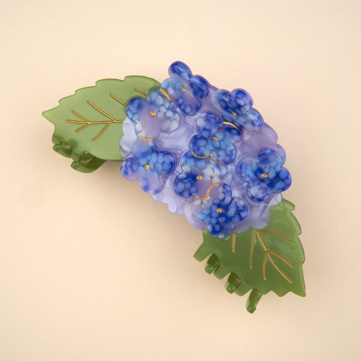 法國 Coucou Suzette 髮爪夾/ 繡球花