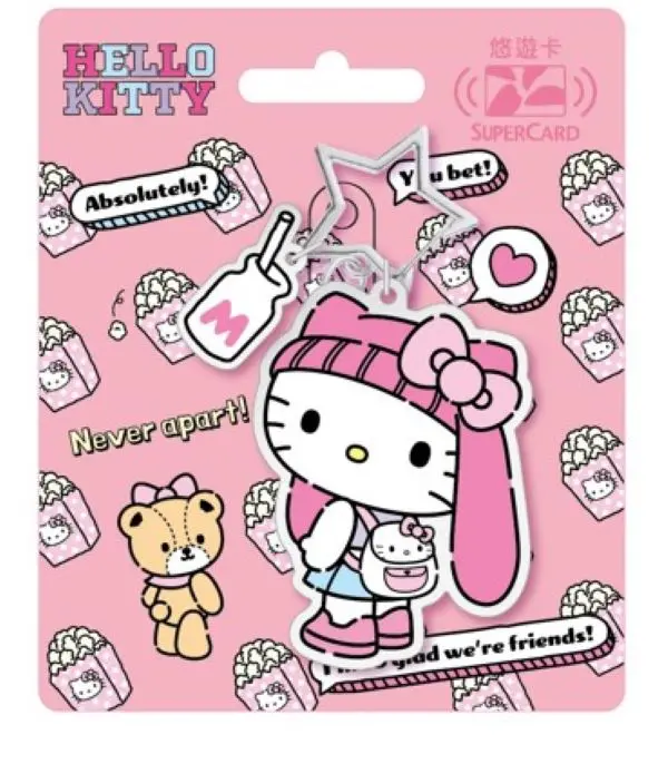 Hello Kitty Pop style SuperCard造型悠遊卡/ 日系風【委託代銷】