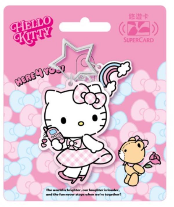 Hello Kitty Pop style SuperCard造型悠遊卡/ 優雅風【委託代銷】