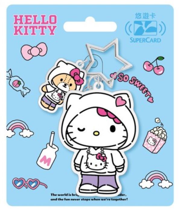 Hello Kitty Pop style SuperCard造型悠遊卡/ 男孩風【委託代銷】