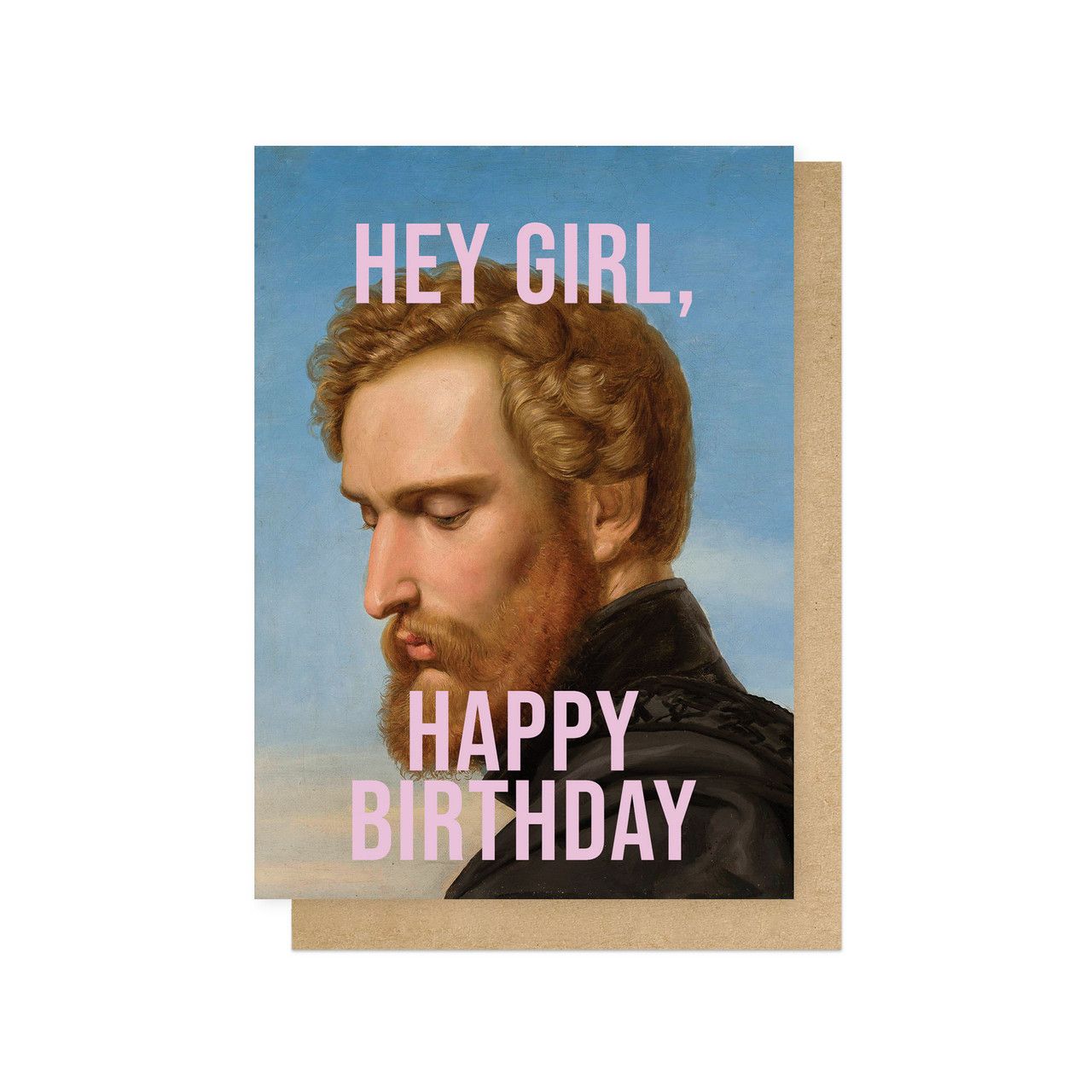 英國EAST END PRINTS 生日卡/ Oh Fine! Art/ Hey Girl