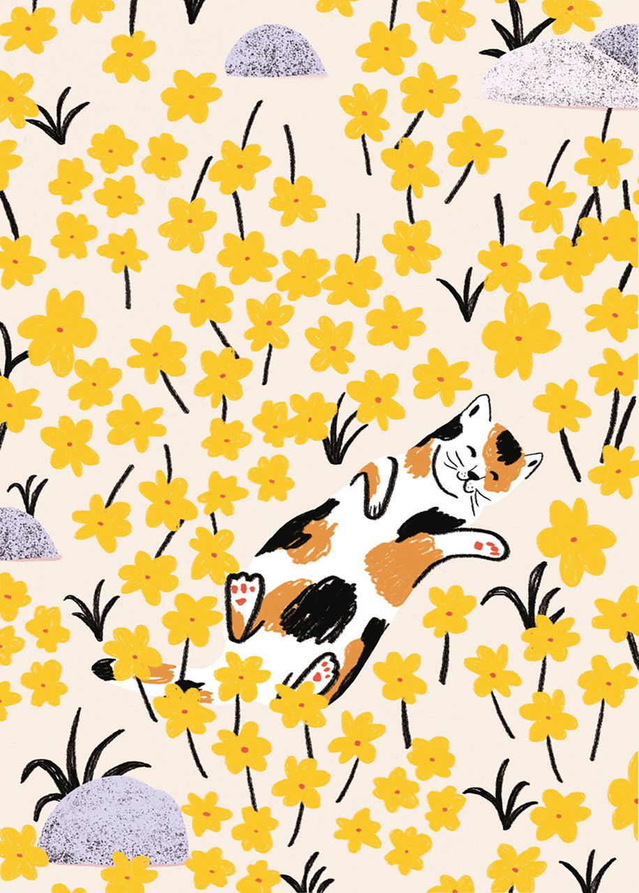 英國EAST END PRINTS 萬用卡/ Ani Vidotto/ Meadow Cat