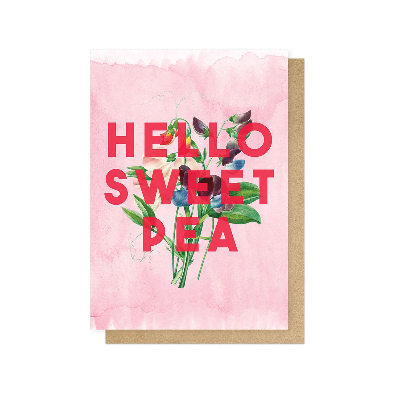 英國EAST END PRINTS 萬用卡/ The 13 Prints/ Hello Sweet Pea