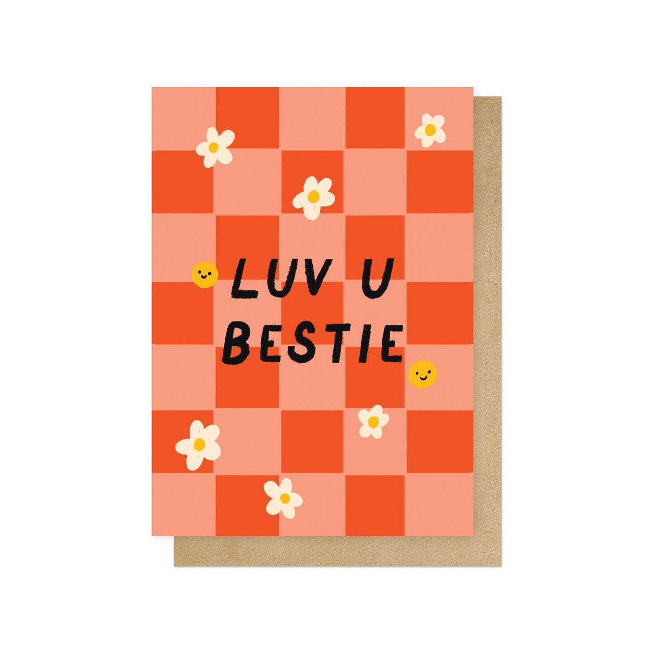 英國EAST END PRINTS 萬用卡/ Emmy Lupin Studio/ Luv U Bestie