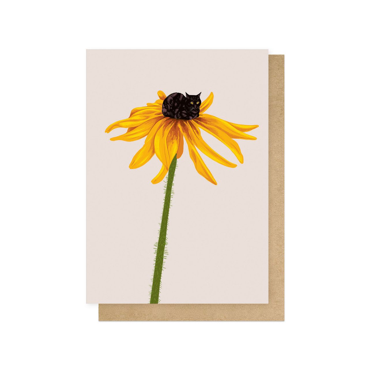 英國EAST END PRINTS 萬用卡/ Alissa Levy/ Sunflower Cat