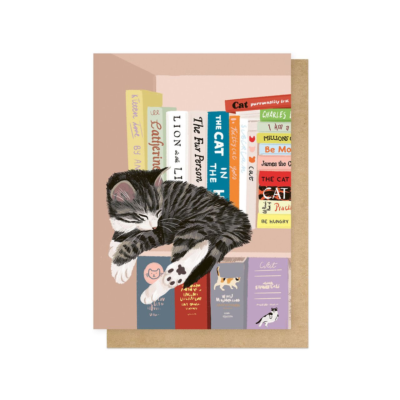 英國EAST END PRINTS 萬用卡/ Alissa Levy/ Cat Library