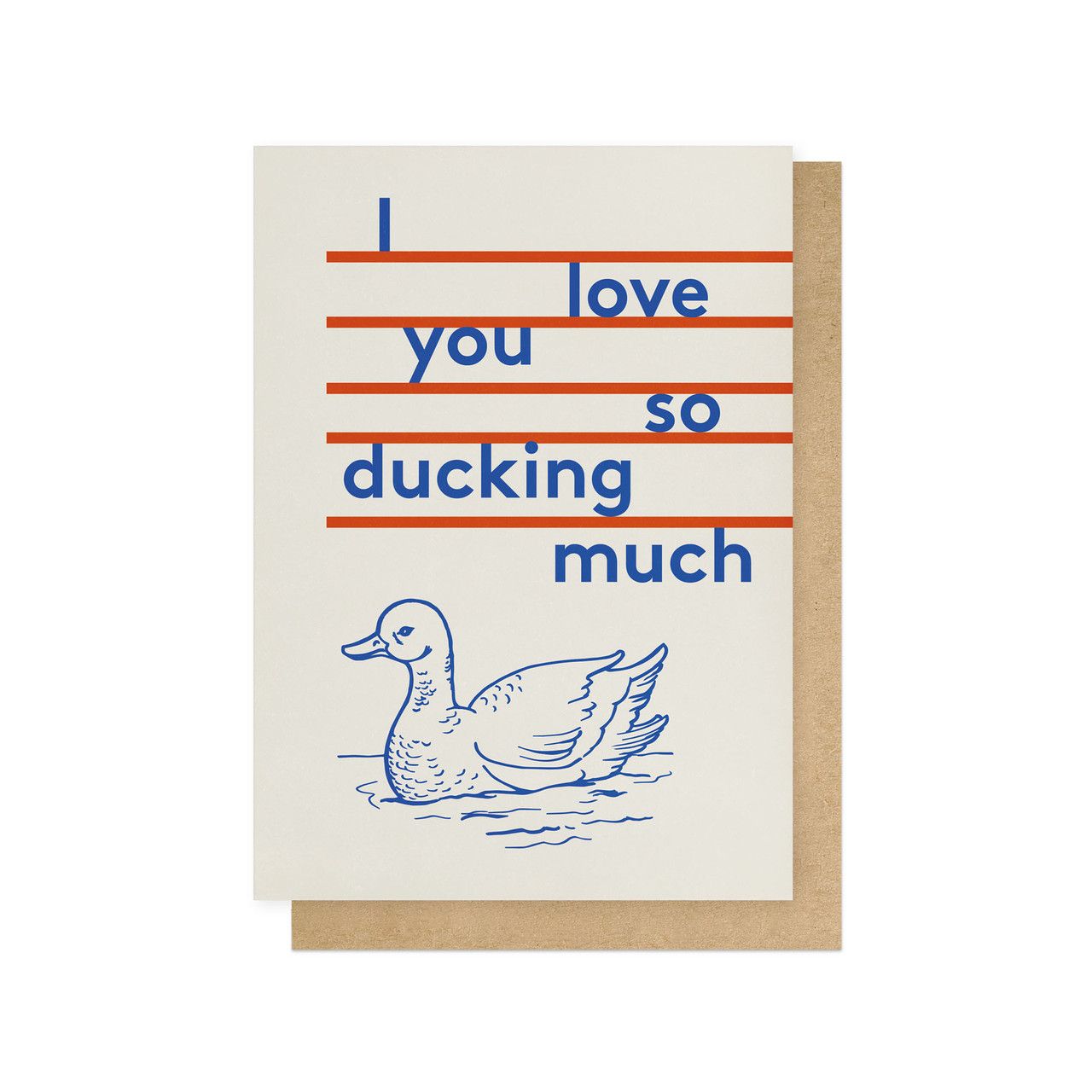 英國EAST END PRINTS 萬用卡/ Don't Grow Up/ So Ducking Much