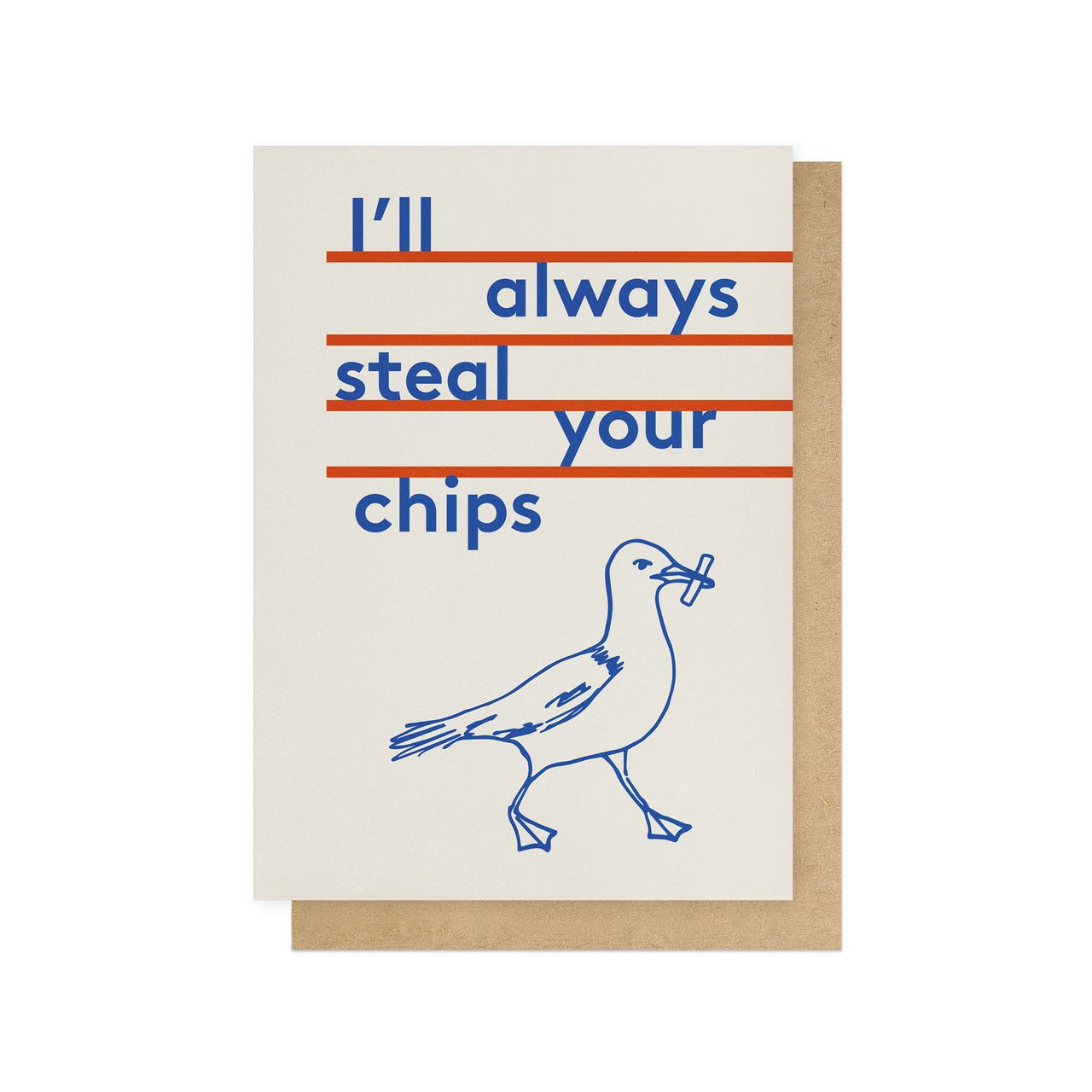 英國EAST END PRINTS 萬用卡/ Don't Grow Up/ Always Steal Your Chips