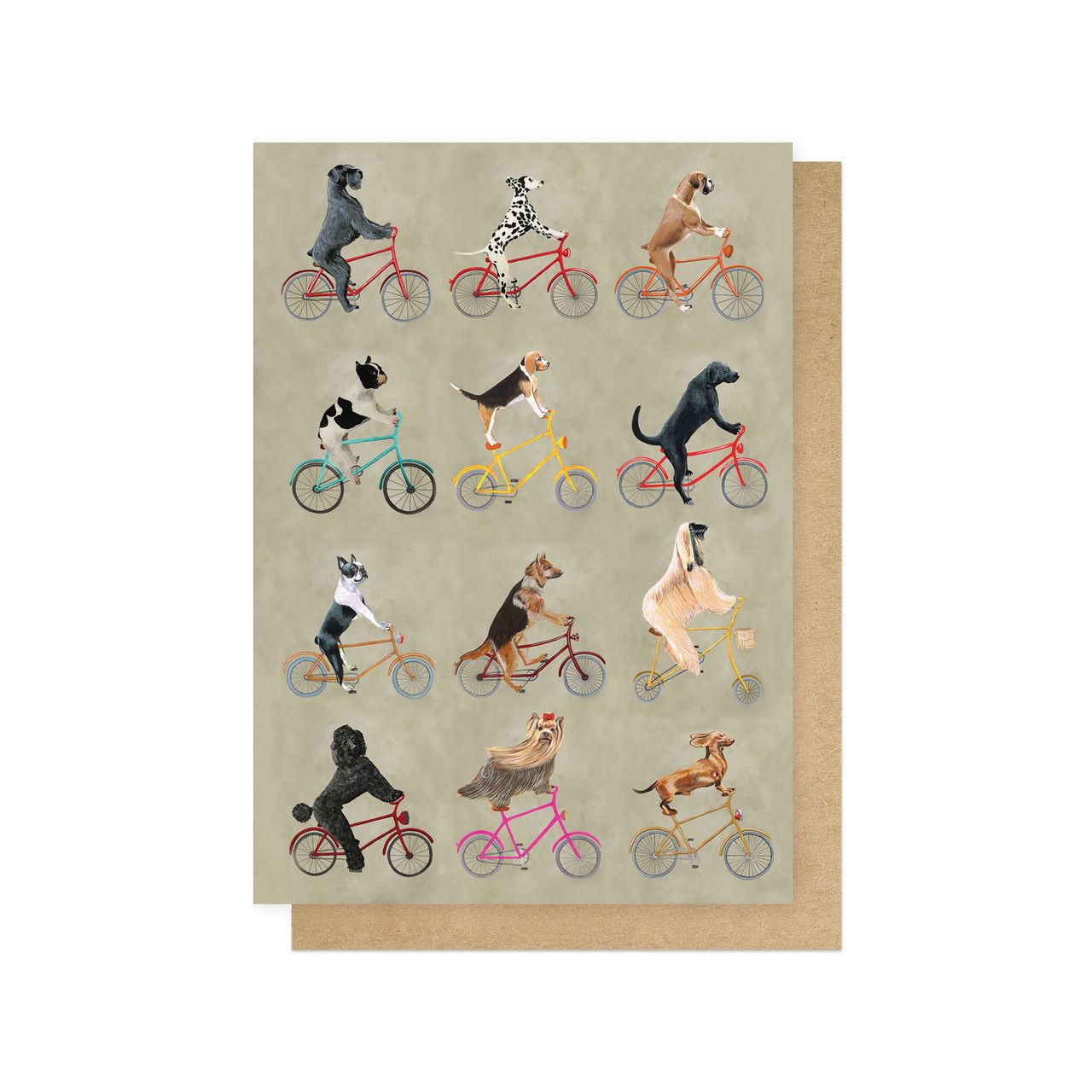 英國EAST END PRINTS 萬用卡/ Coco De Paris/ Cycling Dogs