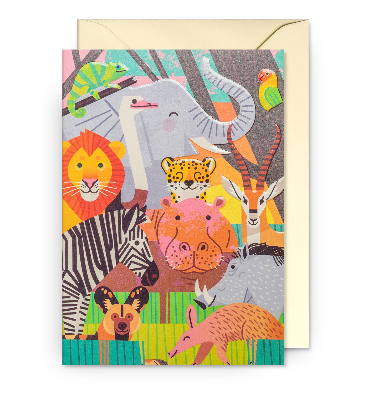 英國 LAGOM DESIGN 萬用卡/ Allison Black/ Savannah