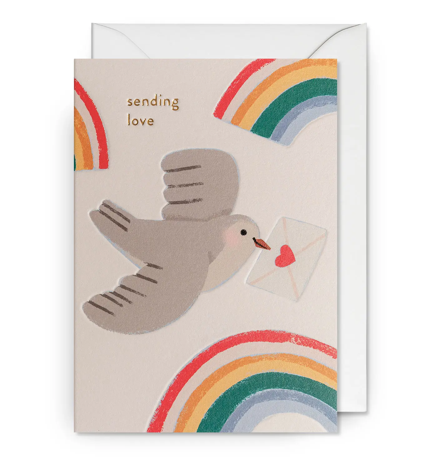 英國 LAGOM DESIGN 慰問卡/ Elena Comte/ Sending Love