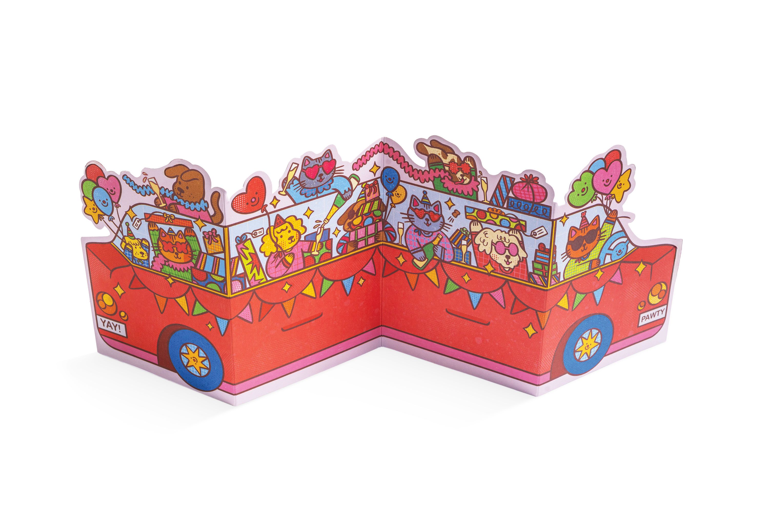 英國 LAGOM DESIGN 生日卡/ Iris Otto/ Birthday Limo