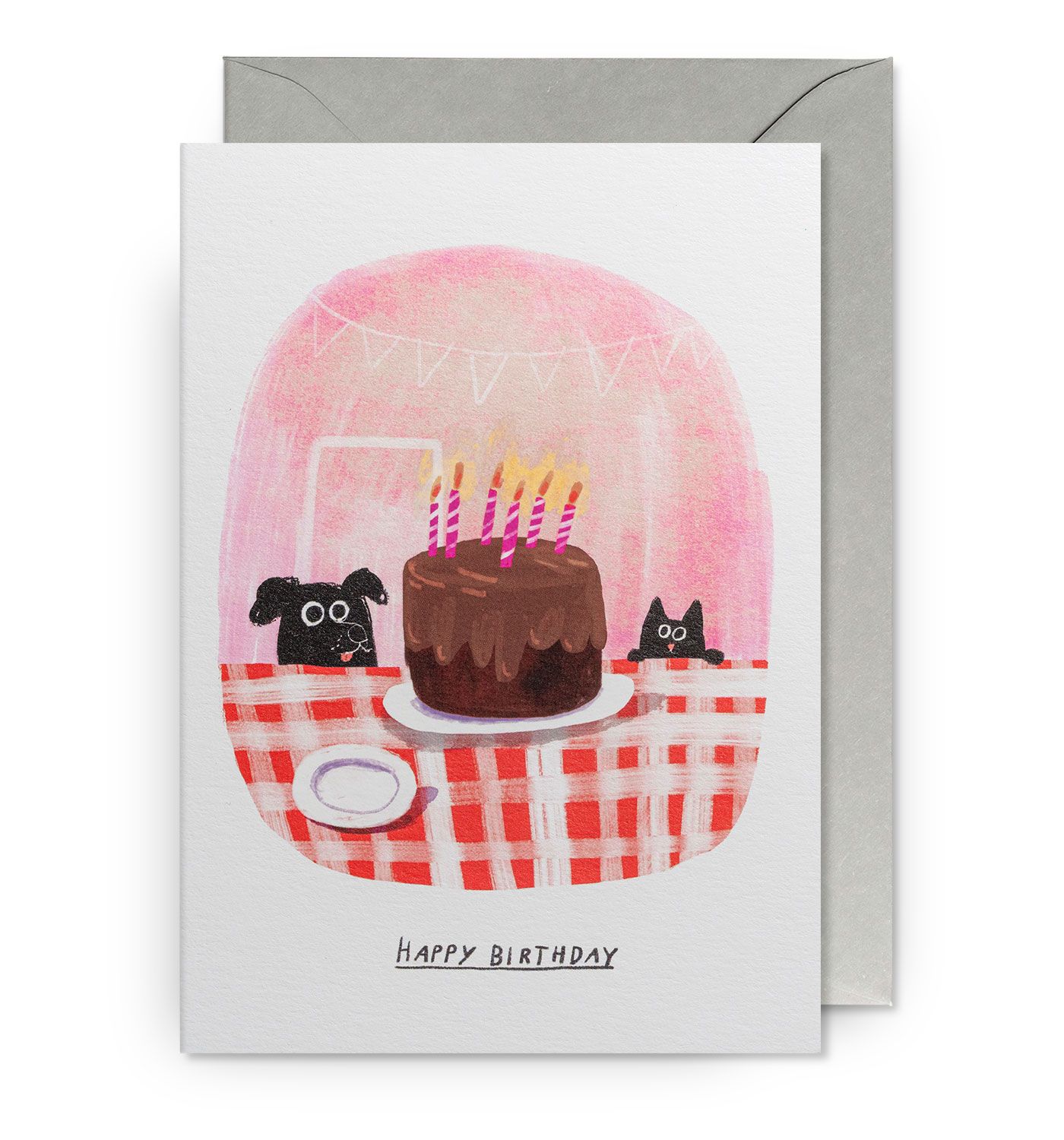 英國 LAGOM DESIGN 生日卡/ John Bond/ Birthday Cake