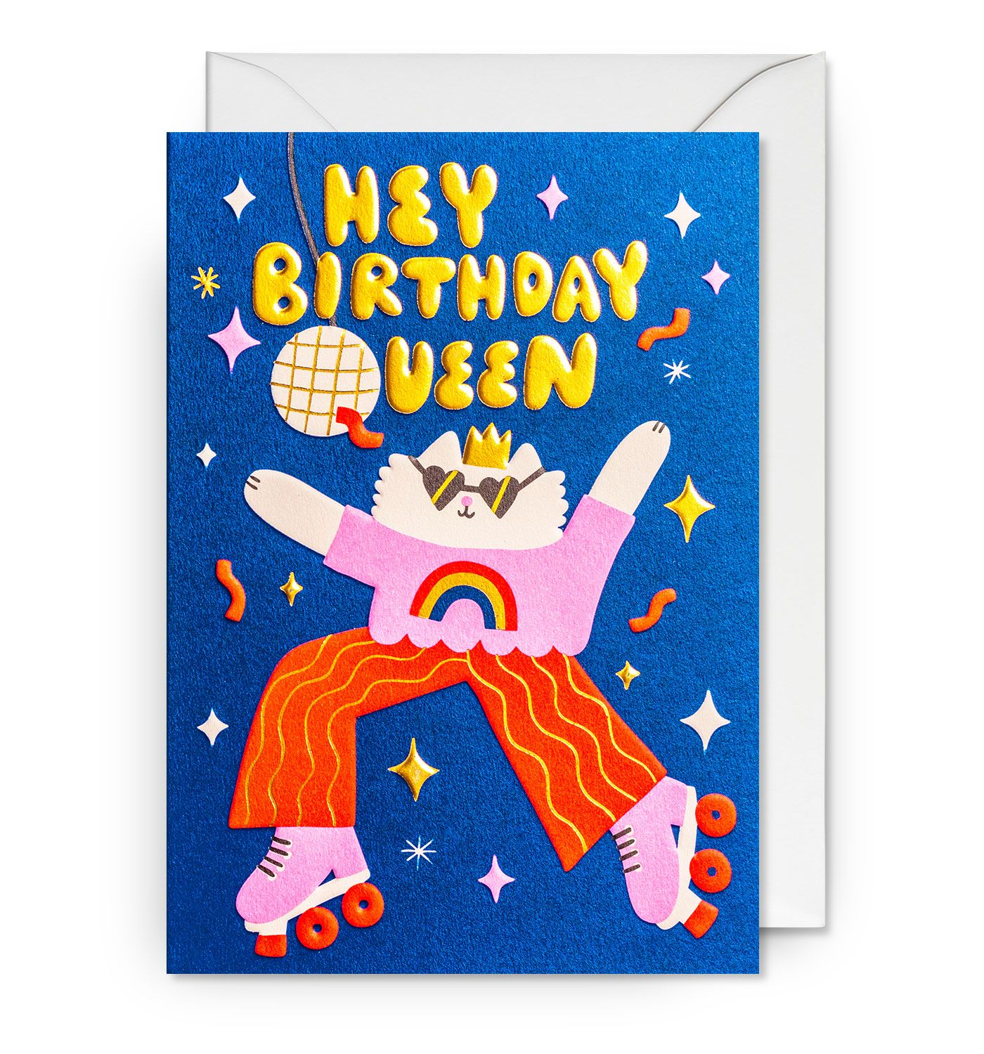 英國 LAGOM DESIGN 生日卡/ Judit Zengovari/ Birthday Queen