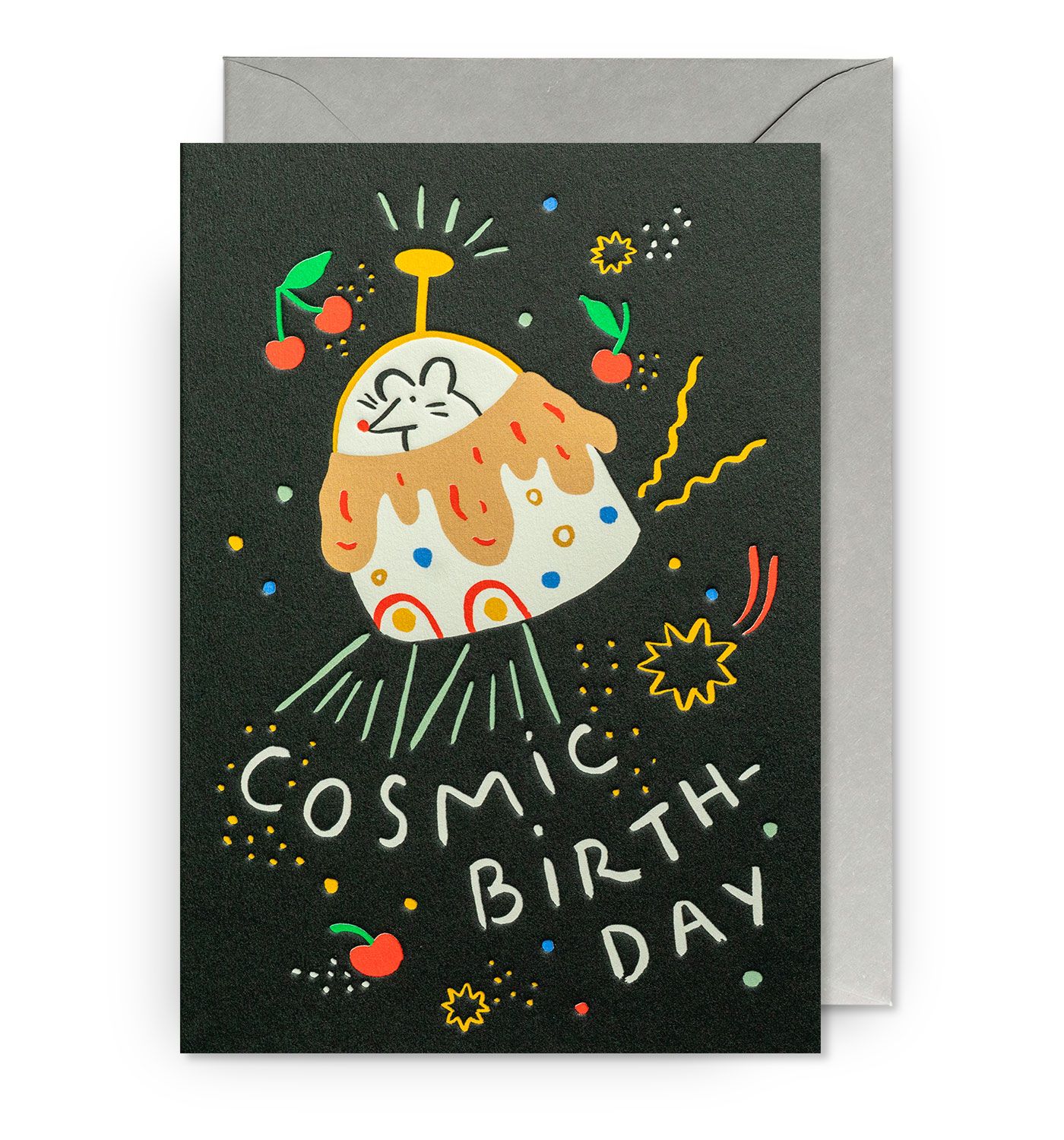 英國 LAGOM DESIGN 生日卡/ Marie Assenat/ Cosmic Birthday
