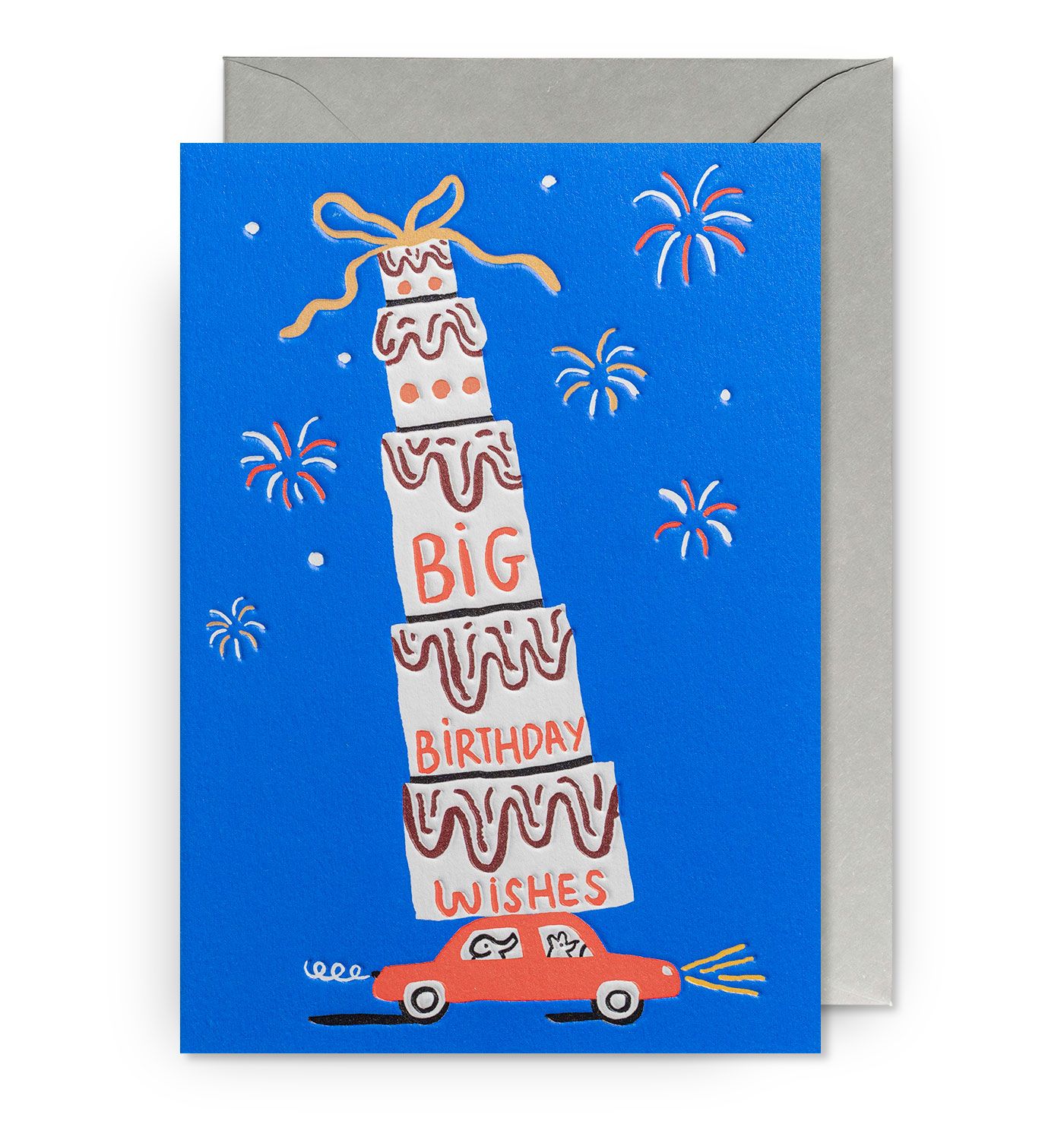 英國 LAGOM DESIGN 生日卡/ Marie Assenat/ Big Birthday Wishes