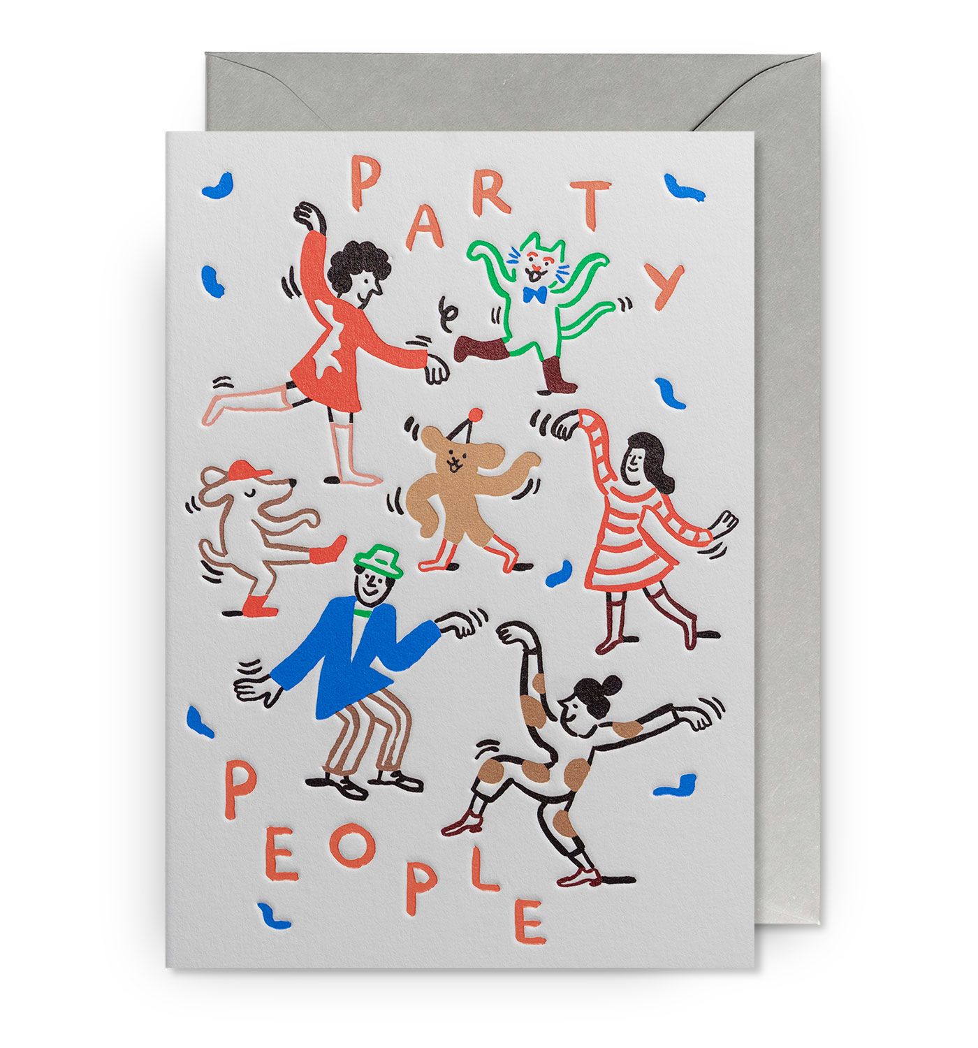 英國 LAGOM DESIGN 祝賀卡/ Marie Assenat/ Party People