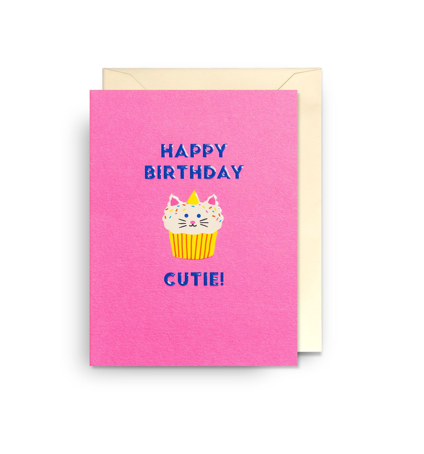 英國 LAGOM DESIGN 生日卡/ Mini Cards/ Naomi Wilkinson/ Happy Birthday Cutie!