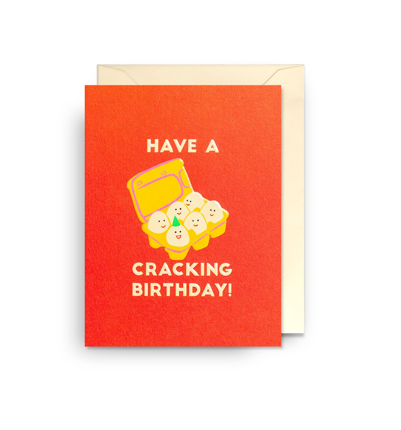 英國 LAGOM DESIGN 生日卡/ Mini Cards/ Naomi Wilkinson/ Have a Cracking Birthday!