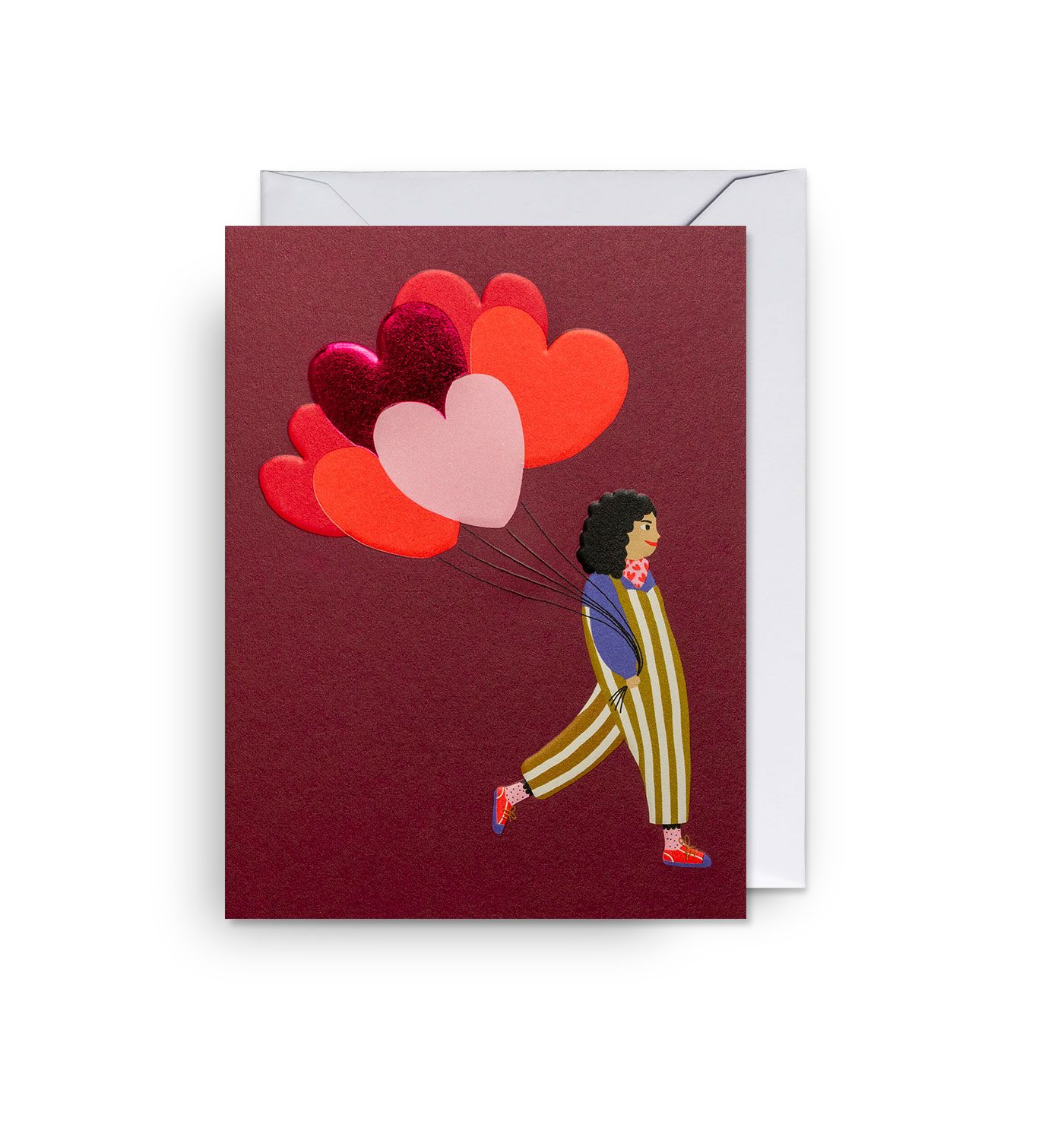 英國 LAGOM DESIGN 萬用卡/ Mini Cards/ Jennifer Bouron/ Spreading Love Balloons