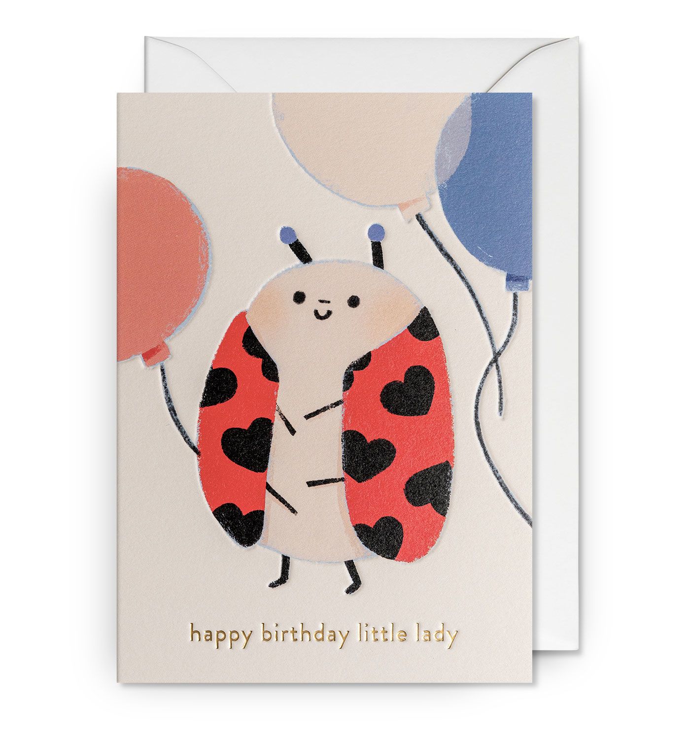 英國 LAGOM DESIGN 生日卡/ Elena Comte/ Happy Birthday Little Lady