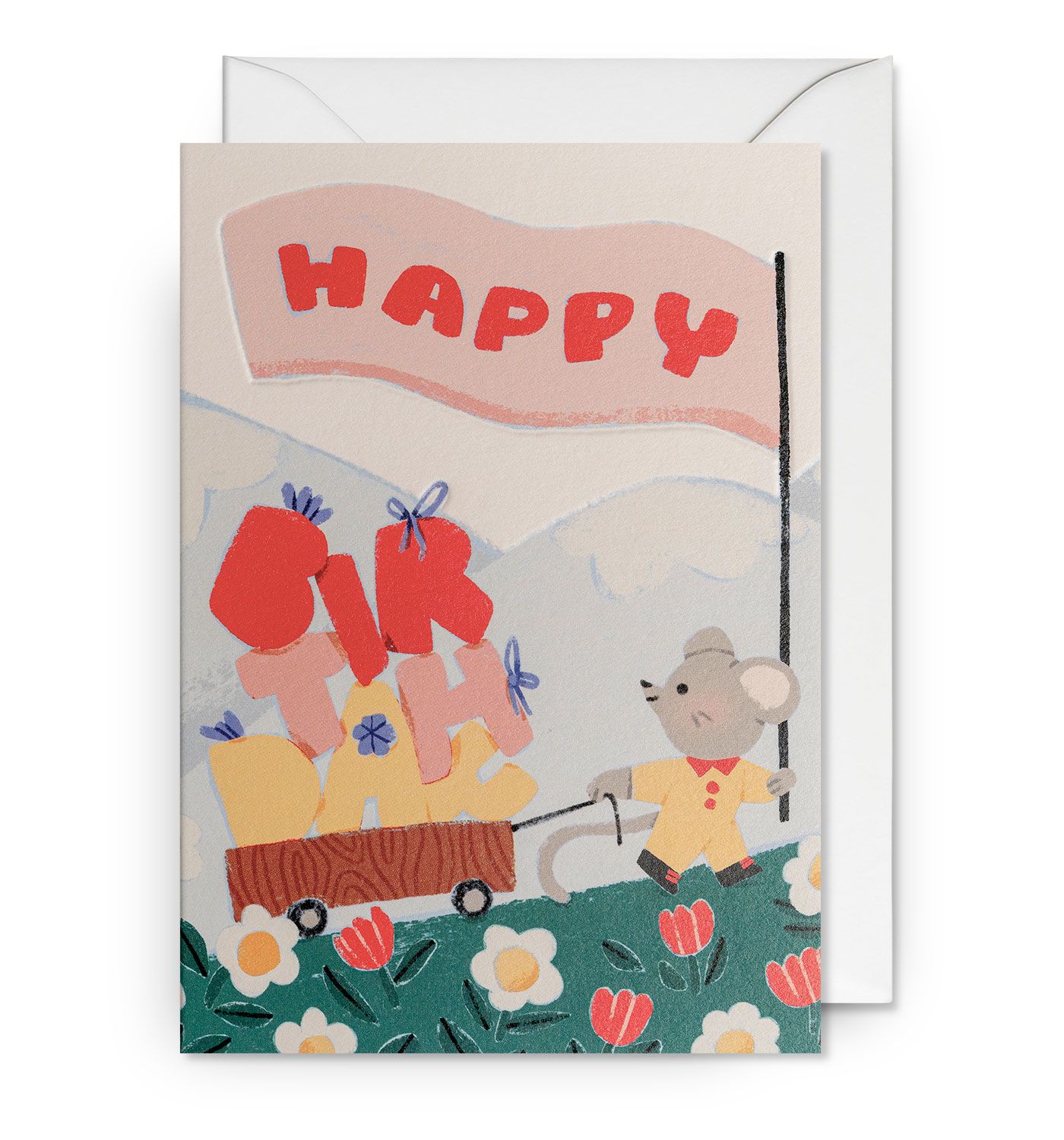 英國 LAGOM DESIGN 生日卡/ Elena Comte/ Happy Birthday/ 7560