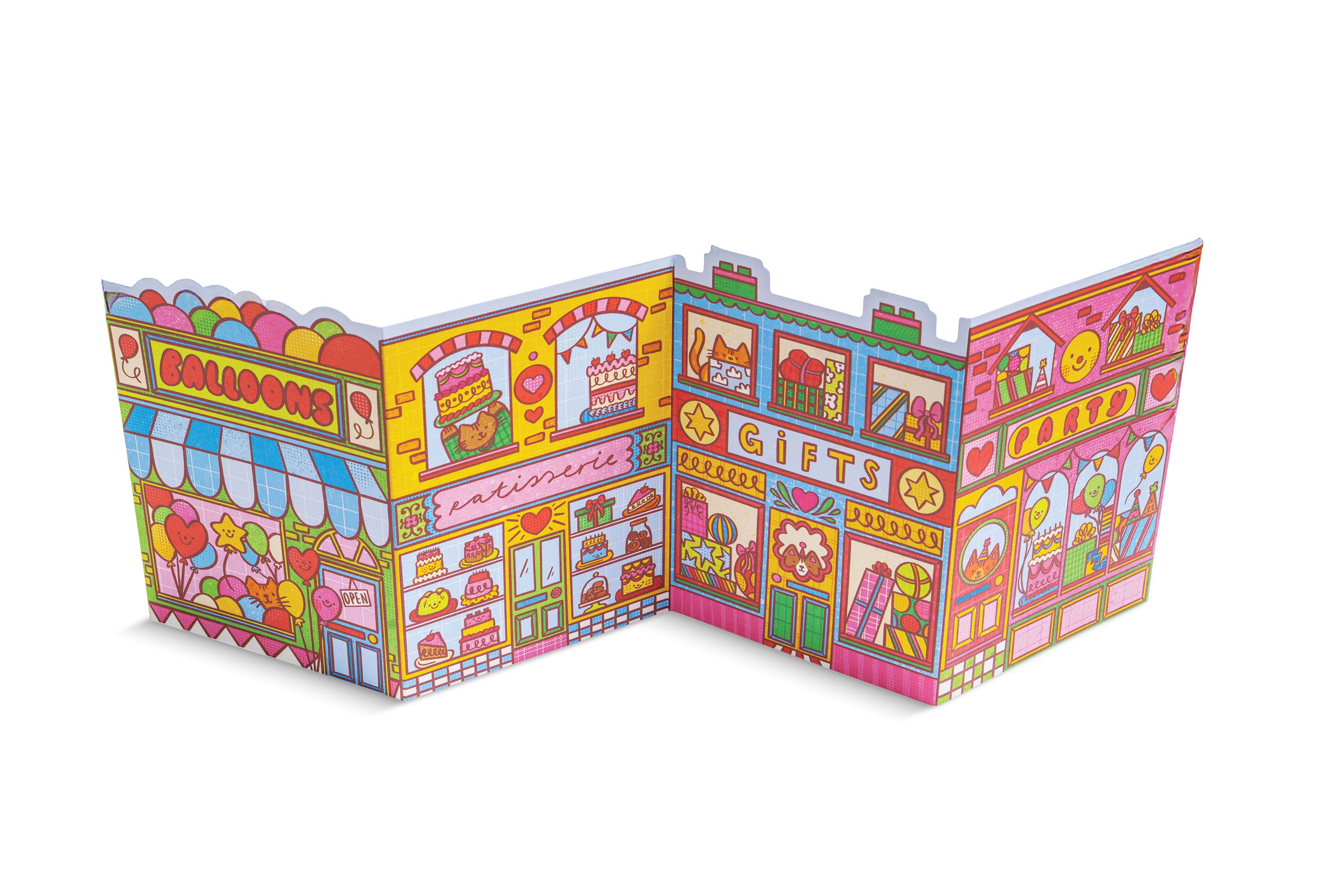 英國 LAGOM DESIGN 生日卡/ Iris Otto/ Birthday Street