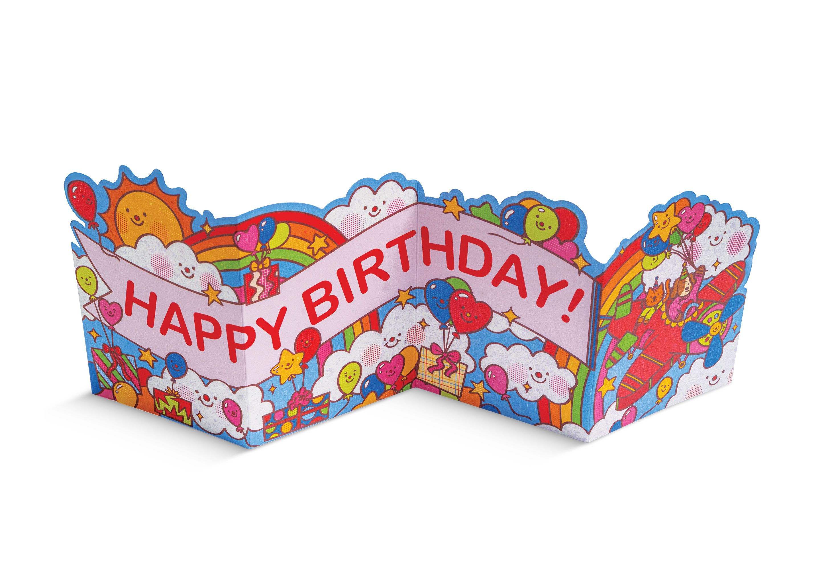 英國 LAGOM DESIGN 生日卡/ Iris Otto/ Birthday Plane