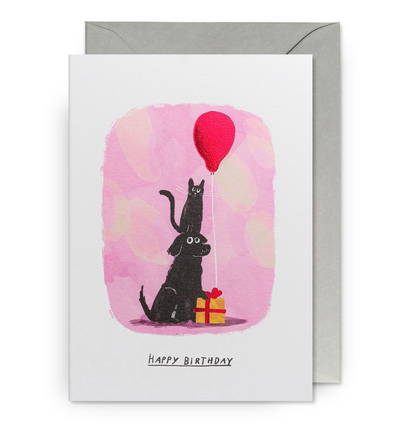 英國 LAGOM DESIGN 生日卡/ John Bond/ Party Balloon