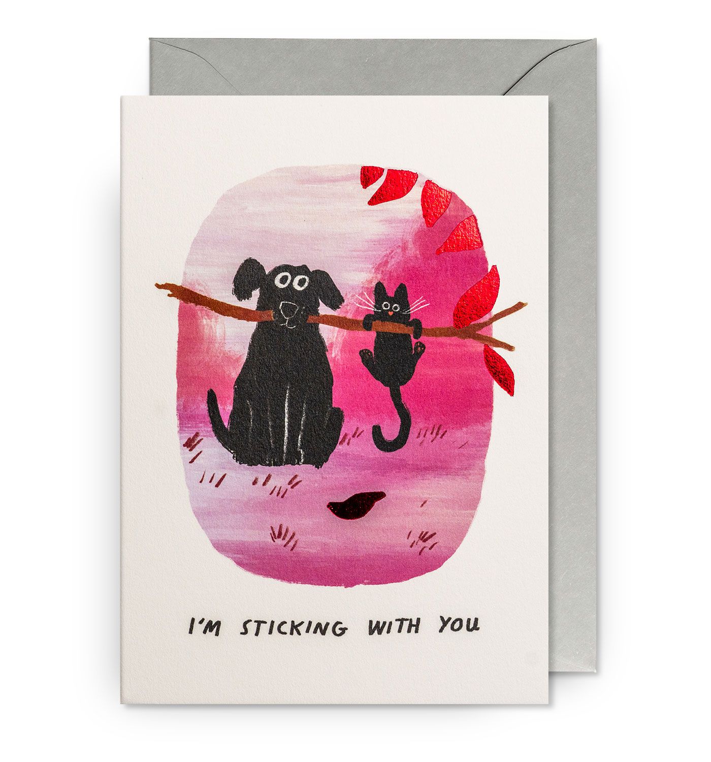英國 LAGOM DESIGN 鼓勵卡/ John Bond/ I'm Sticking With You