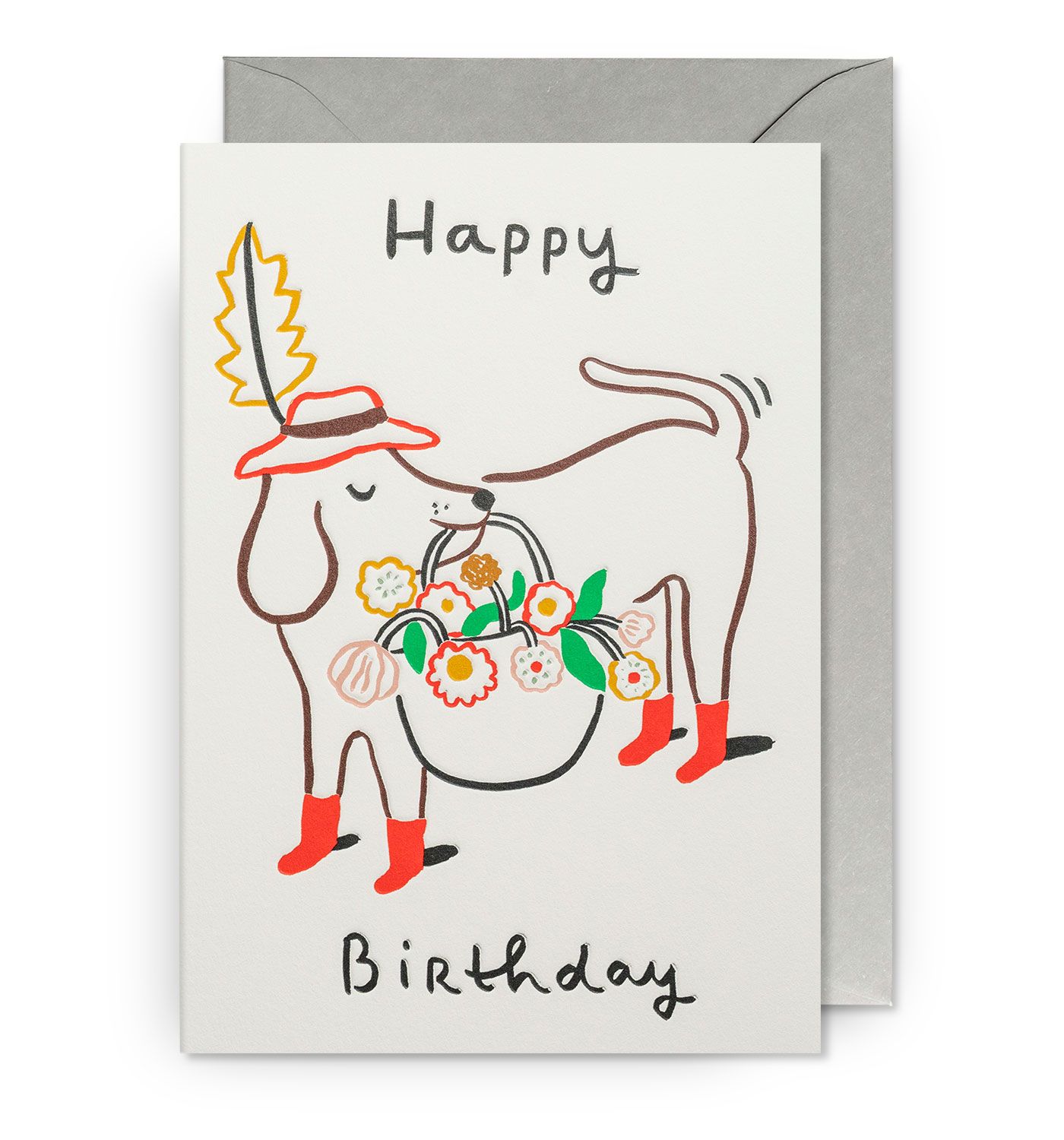 英國 LAGOM DESIGN 生日卡/ Marie Assenat/ Happy Birthday