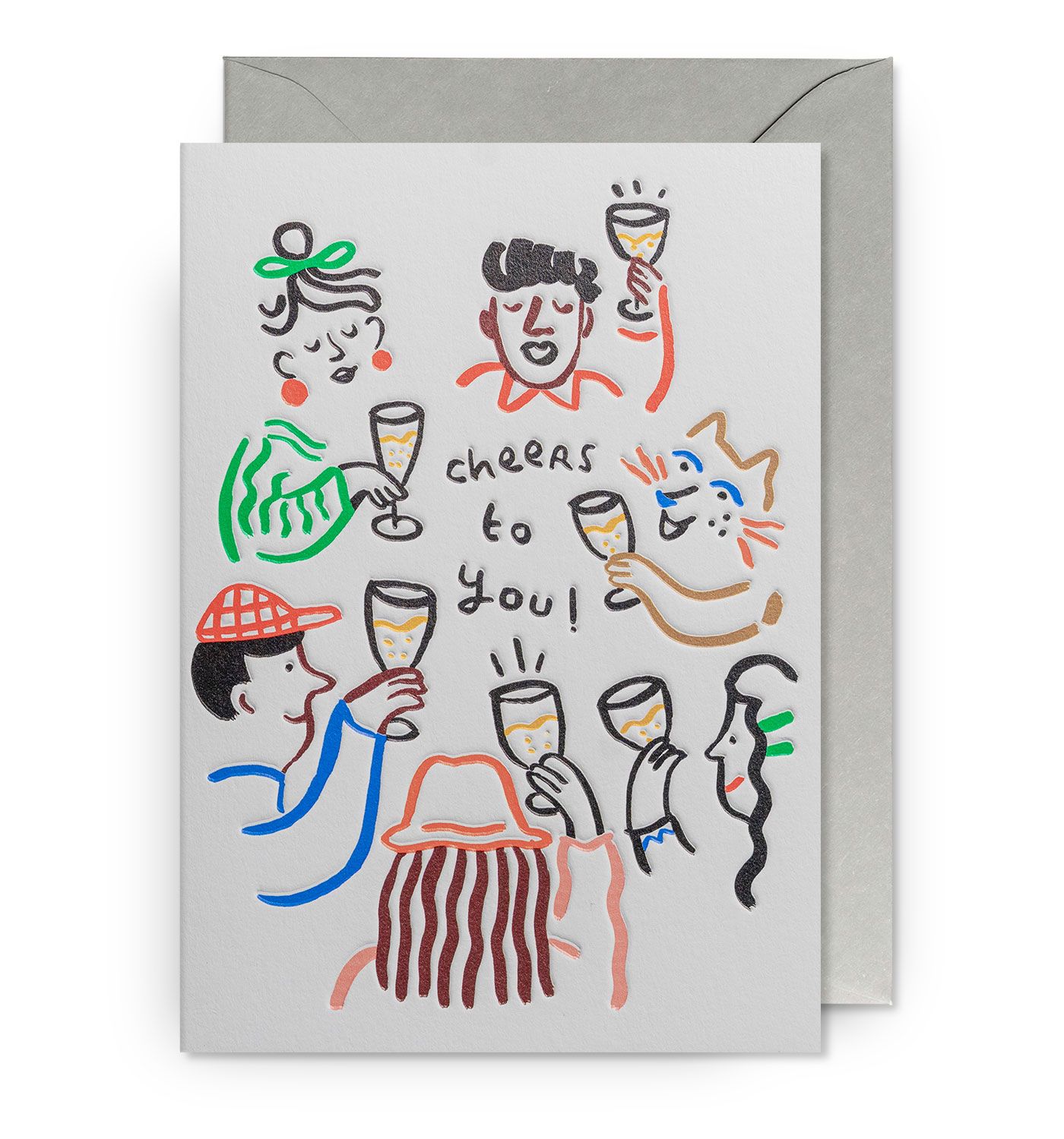 英國 LAGOM DESIGN 祝賀卡/ Marie Assenat/ Cheers