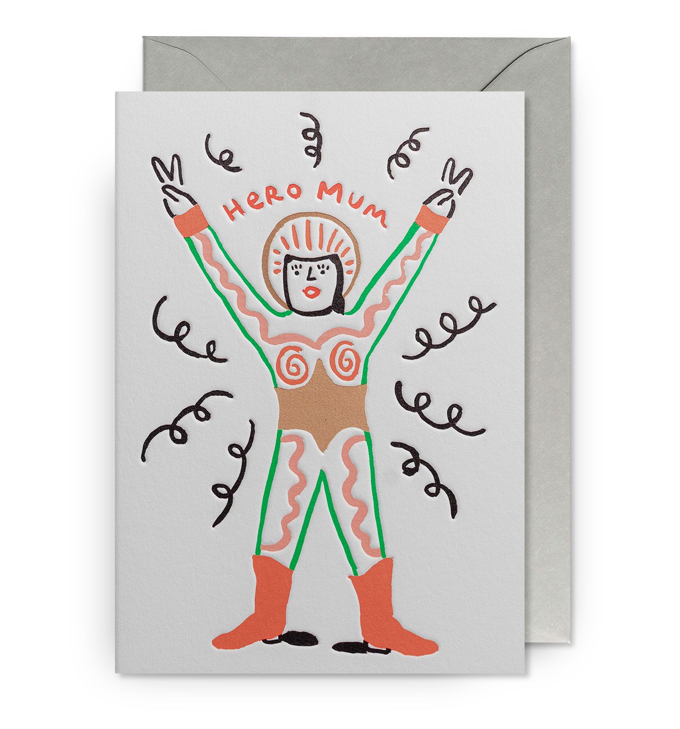 英國 LAGOM DESIGN 母親卡/ Marie Assenat/ Hero Mum