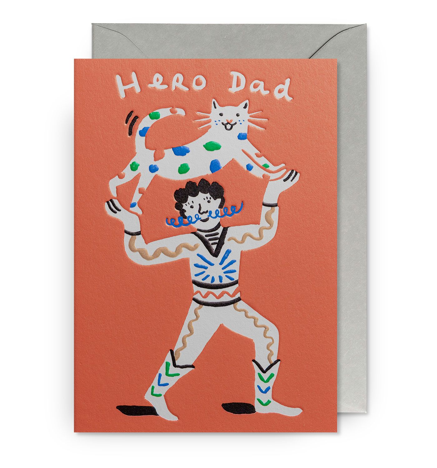 英國 LAGOM DESIGN 父親卡/ Marie Assenat/ Hero Dad
