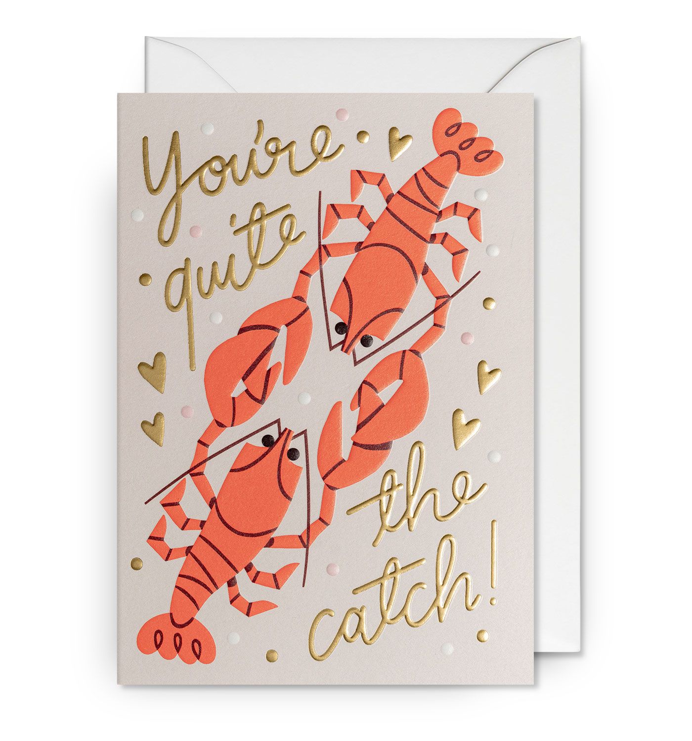英國 LAGOM DESIGN 情人卡/ Mei Stoyva/ You're Quite the Catch!