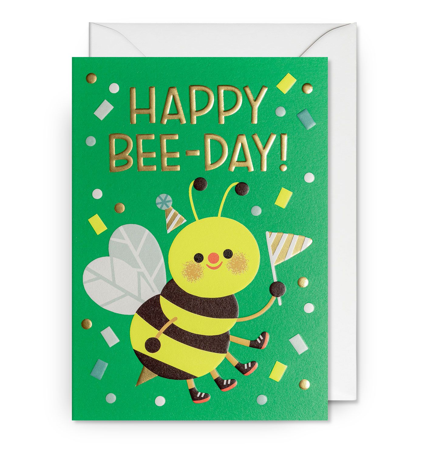 英國 LAGOM DESIGN 生日卡/ Mei Stoyva/ Happy Bee-Day!