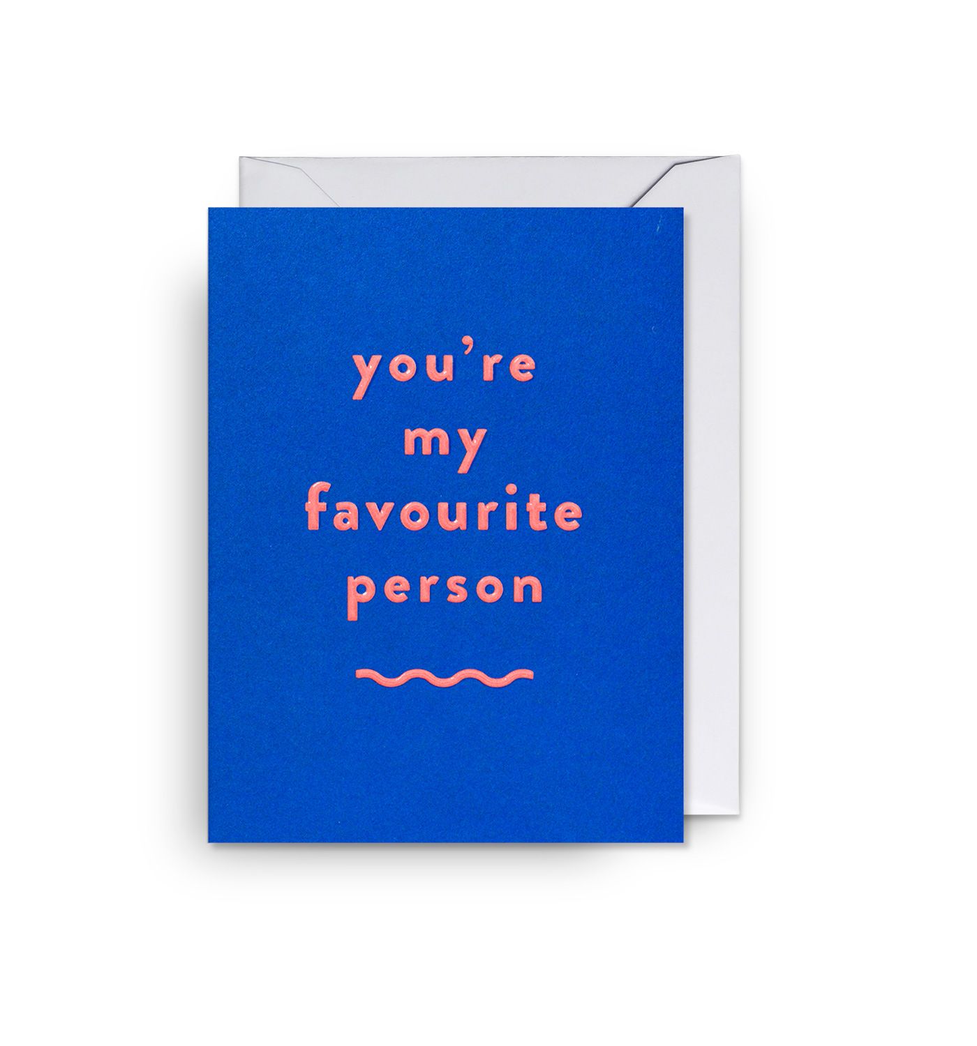 英國 LAGOM DESIGN 鼓勵卡/ Mini Cards/ Cozy/ You're My Favorite Person