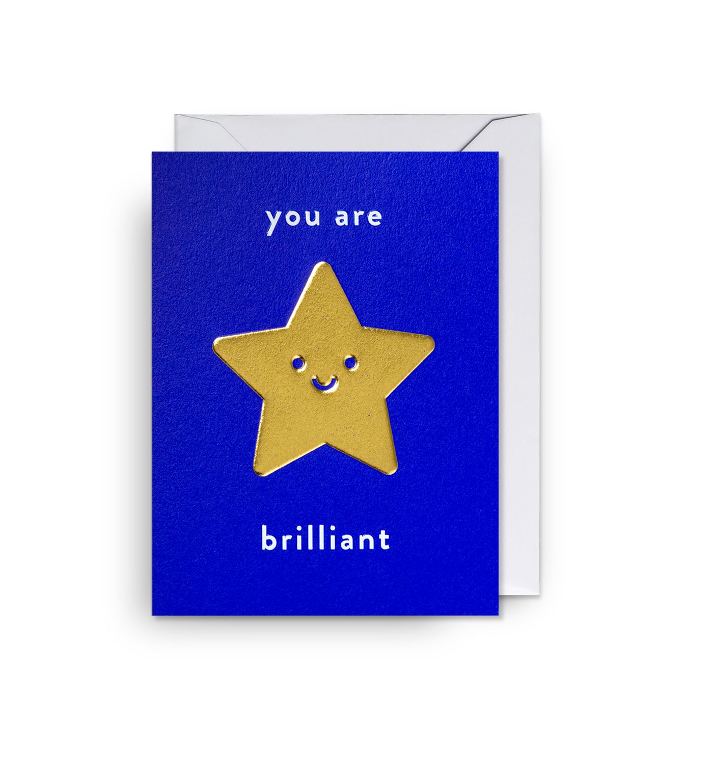 英國 LAGOM DESIGN 鼓勵卡/ Mini Cards/ Cozy/ You are Brilliant