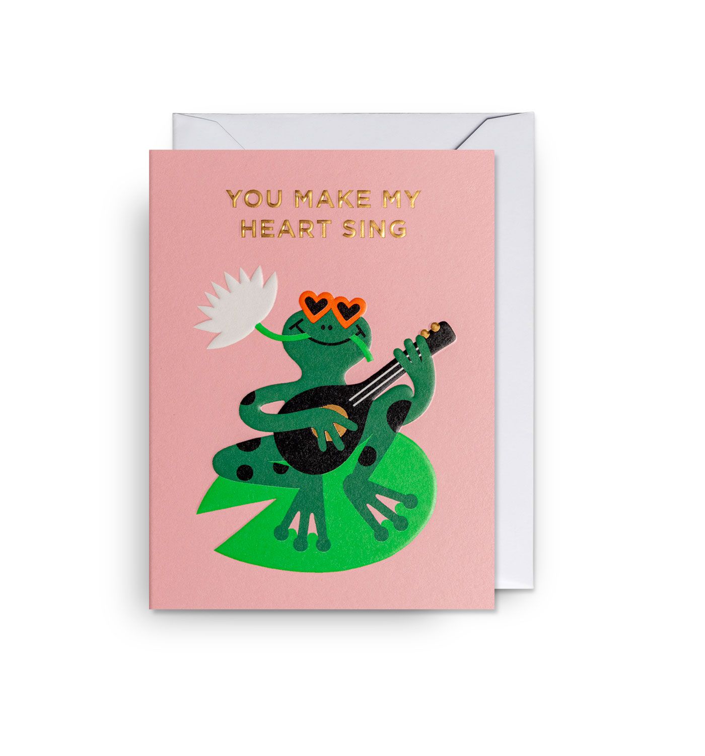 英國 LAGOM DESIGN 情人卡/ Mini Cards/ Ilse Weisfelt/ You Make My Heart Sing