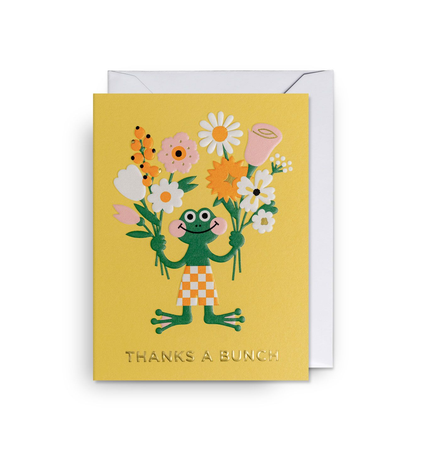 英國 LAGOM DESIGN 感謝卡/ Mini Cards/ Ilse Weisfelt/ Thanks A Bunch